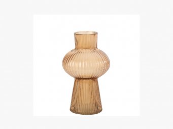 AK.JK0056 BRONZ KRE VAZO 1 15.5*15.5*25 CM